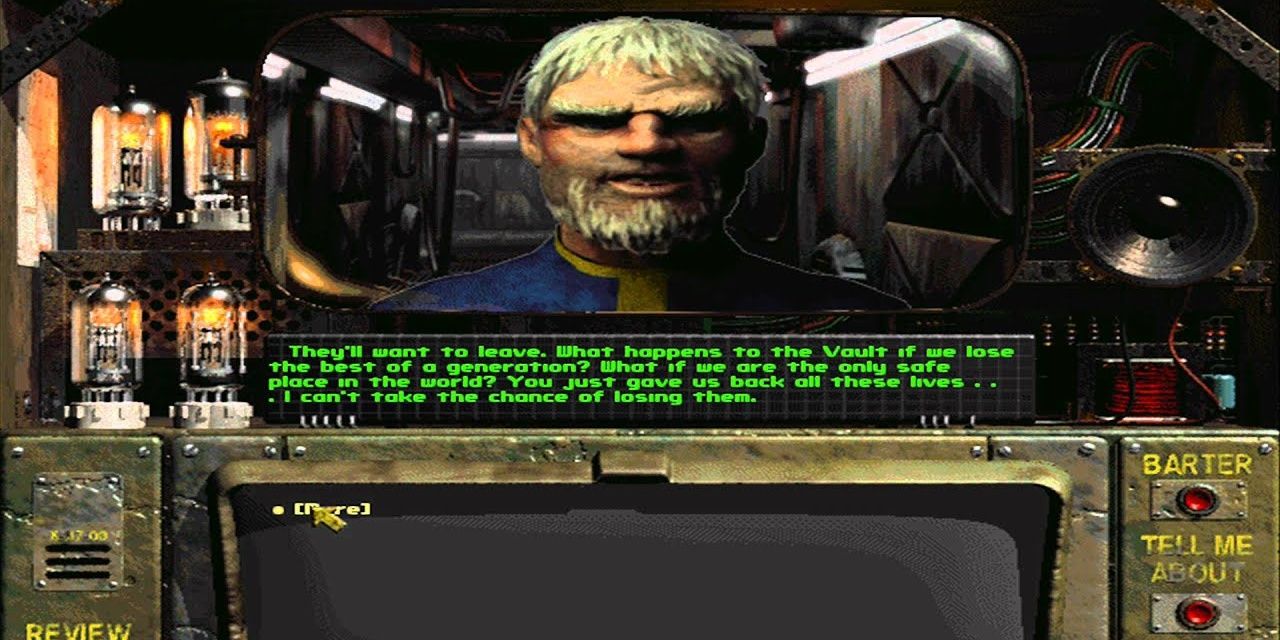 Fallout 1's ending