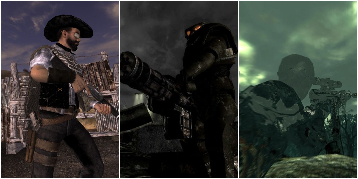 Gunslinger, Power Armor & Stealth Characters From Fallout 3