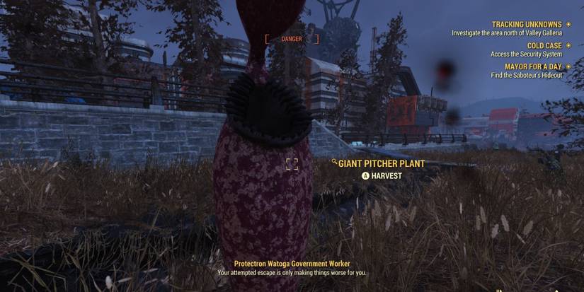 Fallout 76 Giant Pitcher Plant