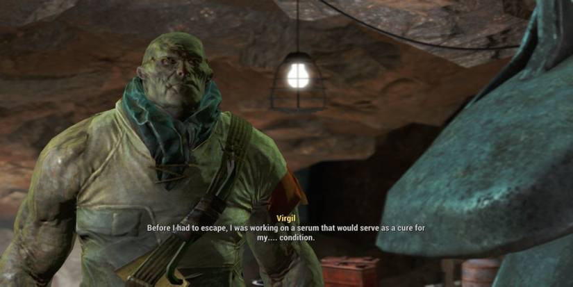 Virgil Asking the Sole Survivor To Get His Cure