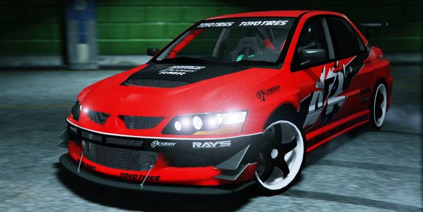 Mitsubishi Lancer Evolution IX in Tokyo Drift