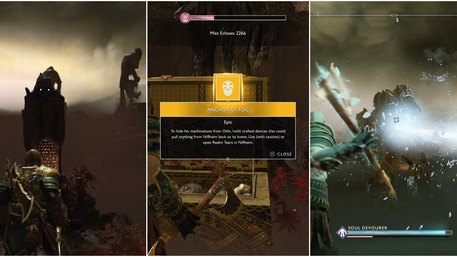 Anchors of Fog in God of War