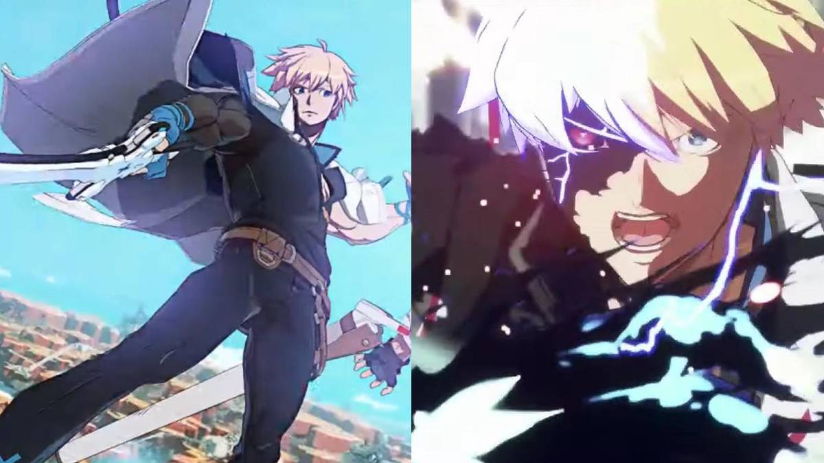 Guilty Gear Strive characters doing combos