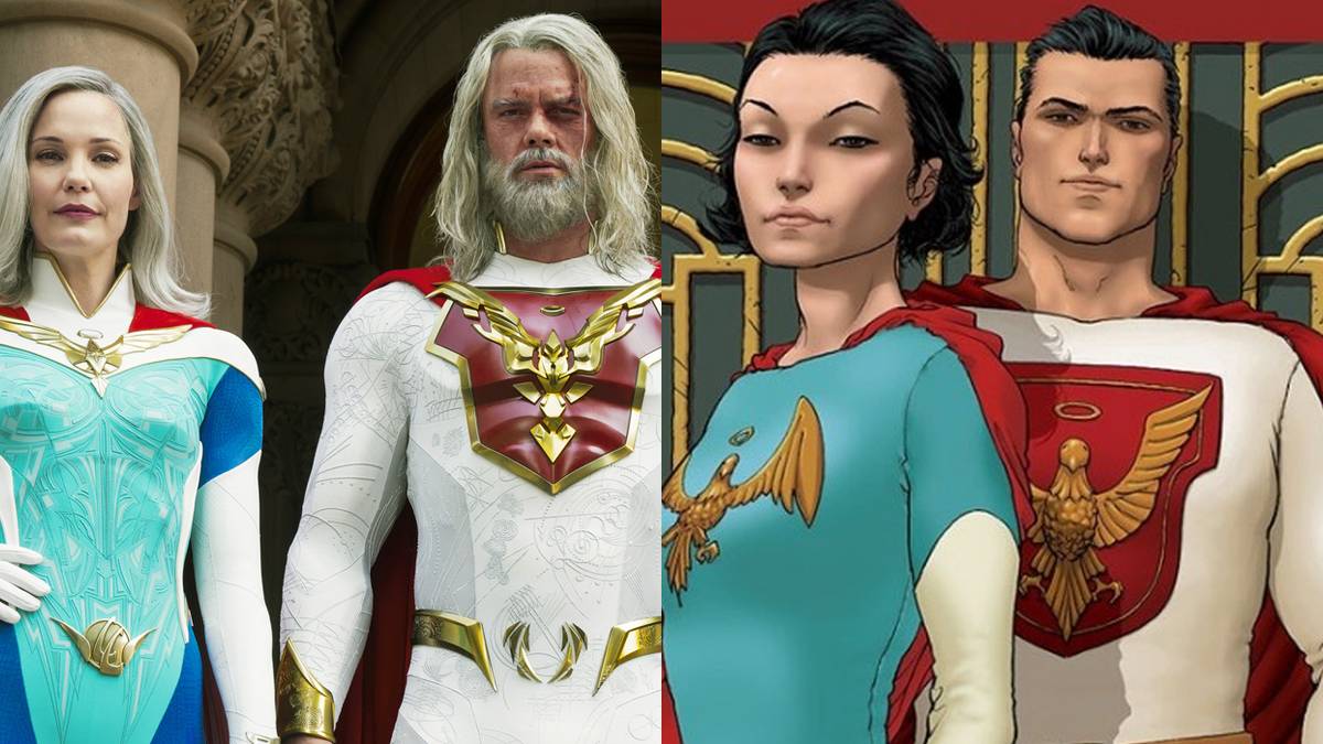 Jupiter's Legacy characters from the series and the comics