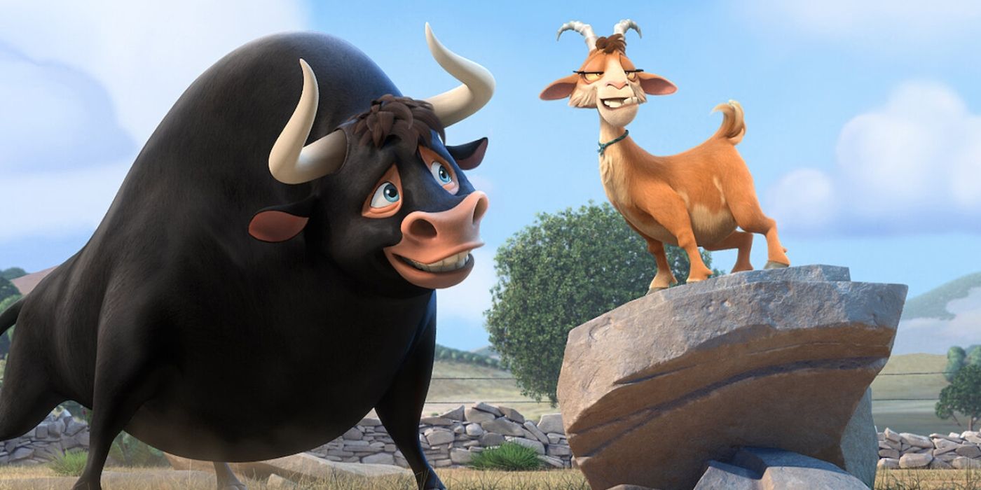 Still Of Ferdinand Looking Up At Lupe