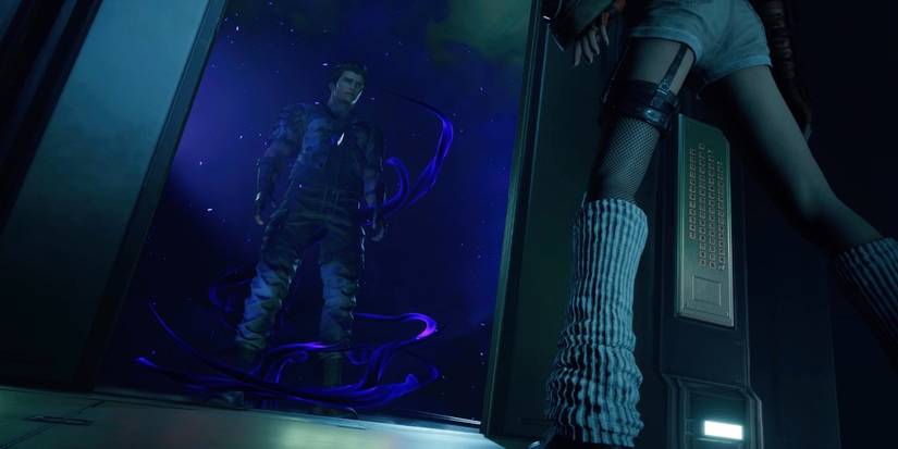 Yuffie and Sonon from Final Fantasy VII Remake