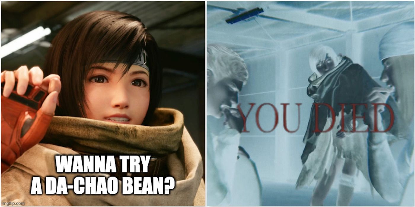 A meme about Final Fantasy VII Remake