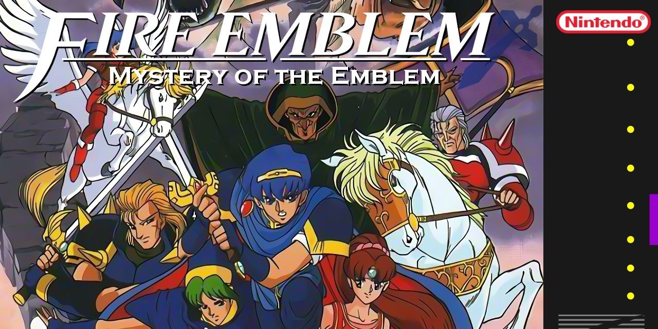 Fire Emblem: Mystery Of The Emblem From The SNES