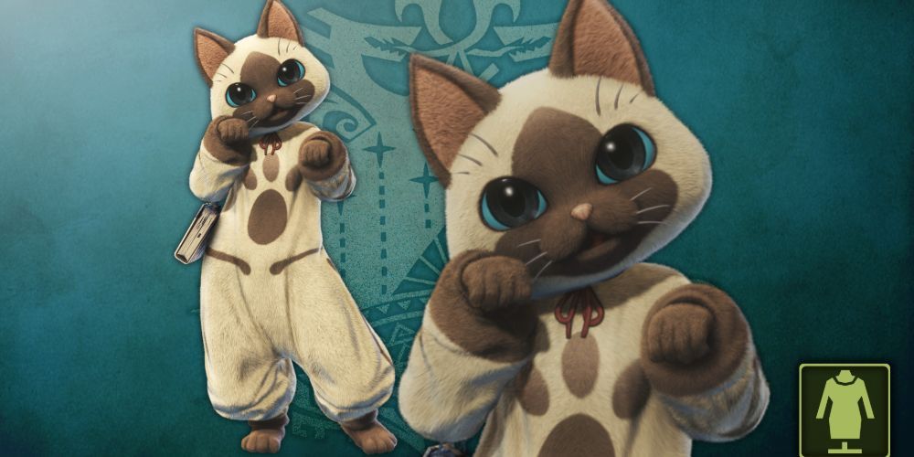 Friendly Felyne Monster Hunter World Handler Outfits