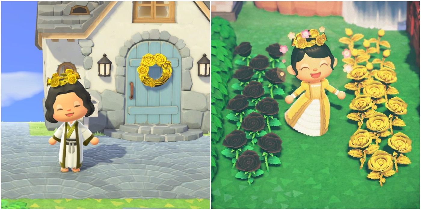 Gold crown, gold wreath in Animal Crossing New Horizons