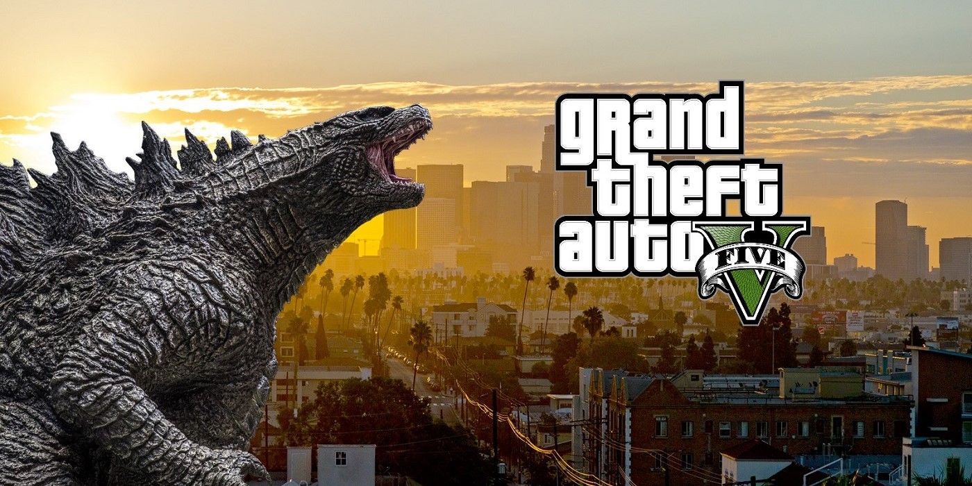 GTA 5 Mod Lets Players Rampage Through Los Santos as Godzilla