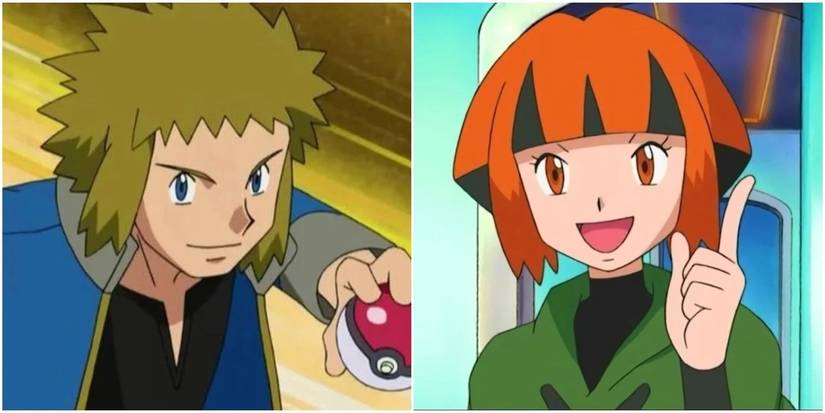 Gardenia & Volkner In The Anime