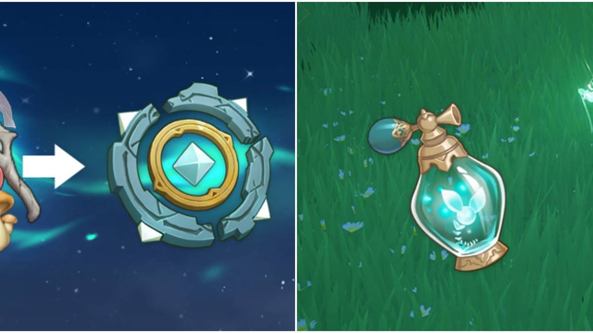 Genshin Impact Parametric Transformer andd Wind Catcher Split Image