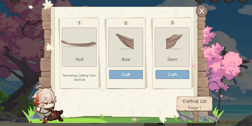 Genshin Impact Kazuha Web Event Distant Voyage