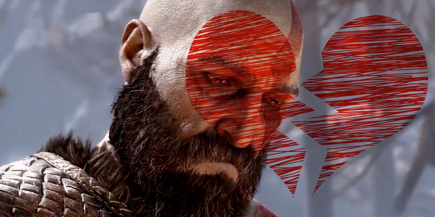 God Of War Ragnarok Kratos Broken Heart