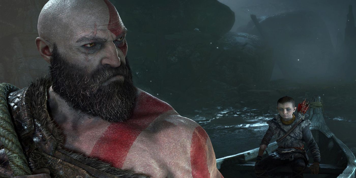 God of War 2018 Kratos Atreus Boat