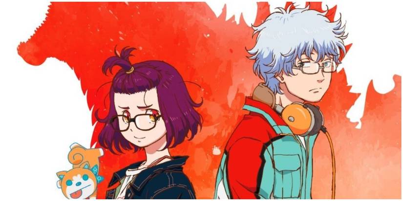 Two frazzled people standing side by side.