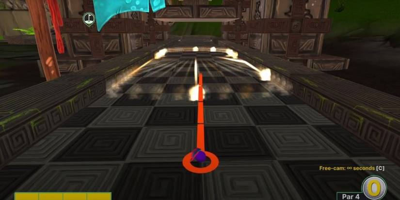 Golf with your friends Ancient trickshot guide Hole 16