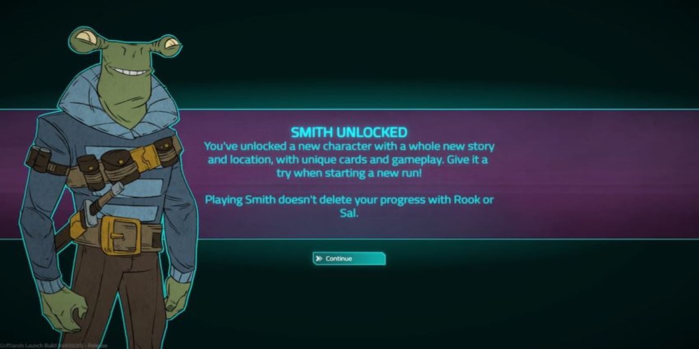 Griftlands Unlocking Smith