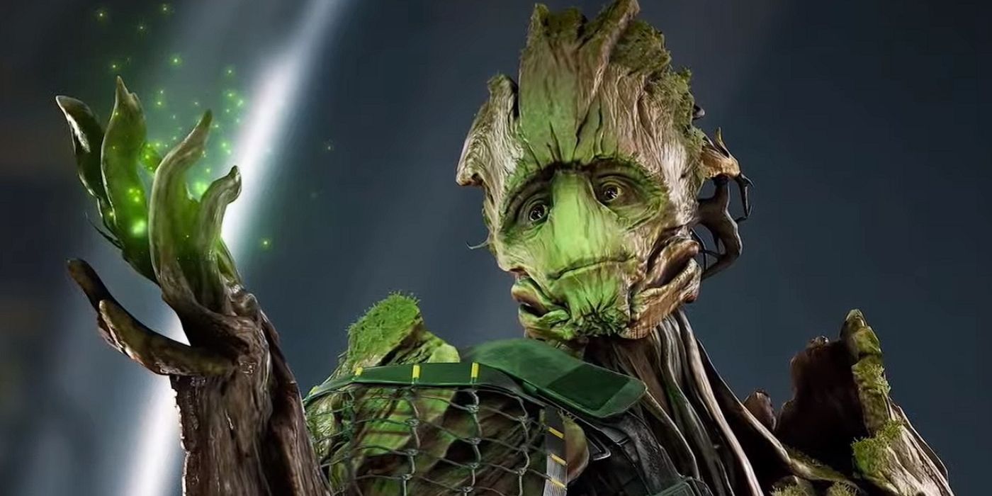 Comparing Square Enix Guardians of the Galaxy's Groot to the MCU Version