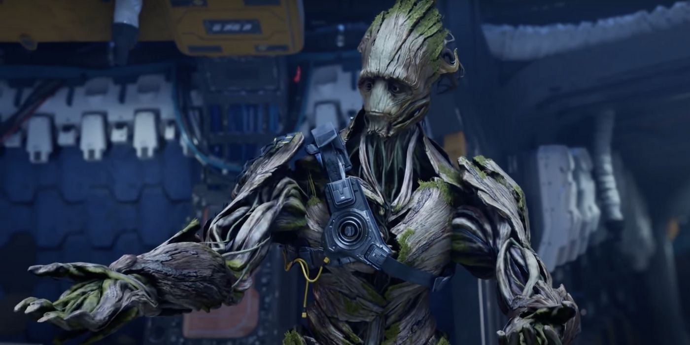 Comparing Square Enix Guardians of the Galaxys Groot to the MCU Version