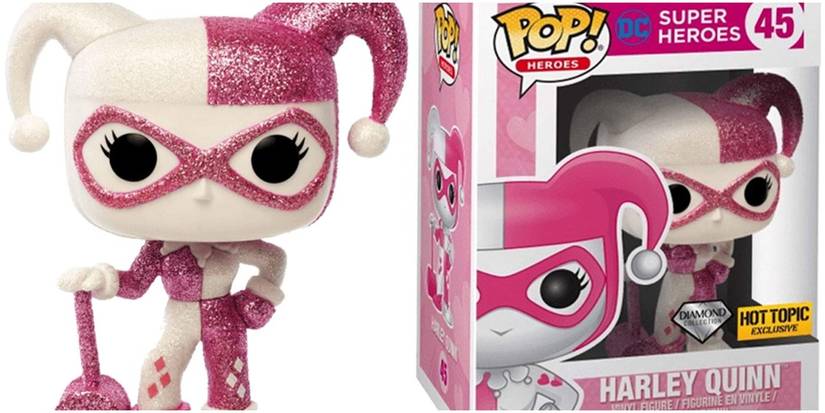 Harley Quinn Pink Diamond Funko