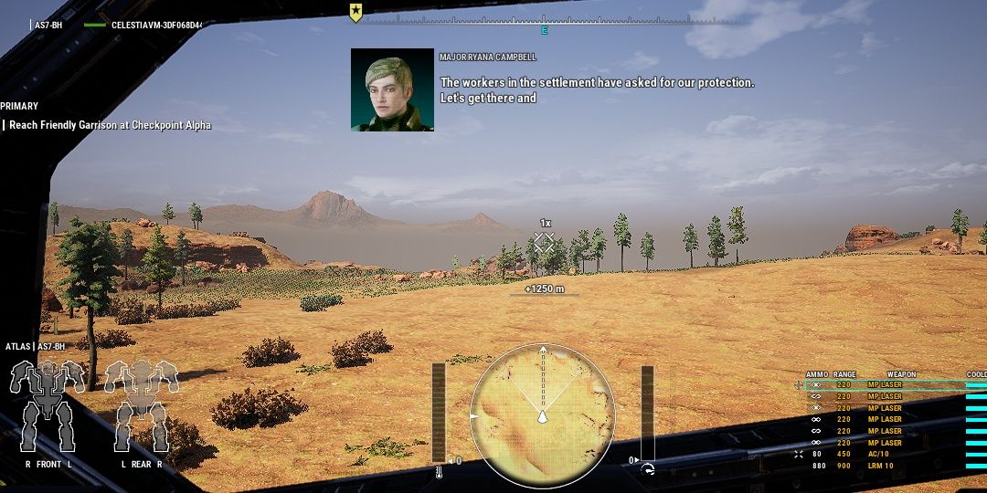 Players can change the HUD to resemble older games in MechWarrior 5