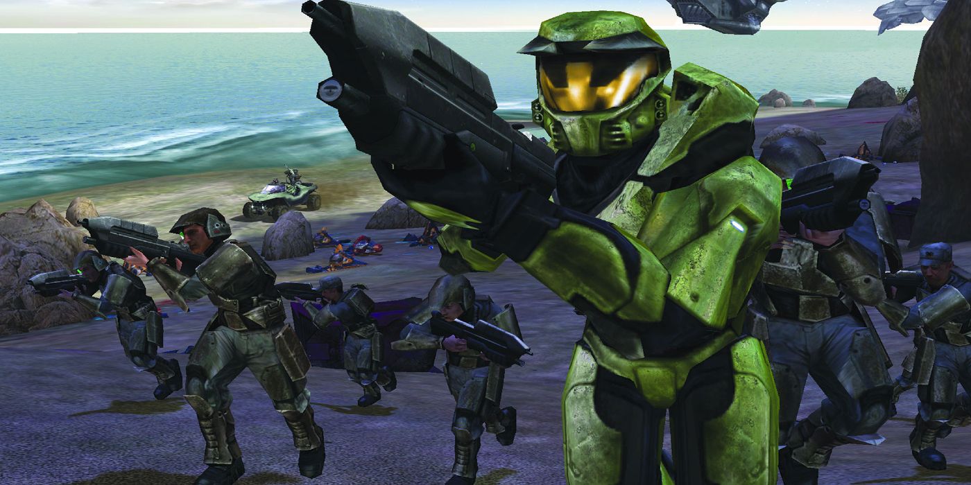 Halo Combat Evolved Master Chief Marines The Silent Cartographer