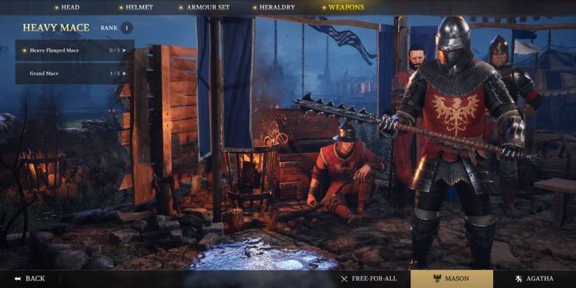 Heavy Mace Chivalry 2 Knight Weapons