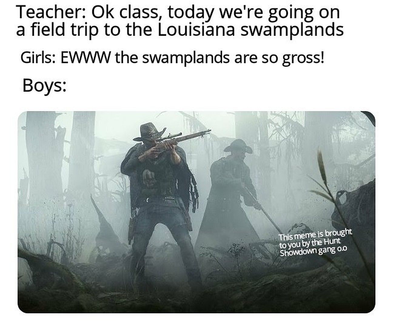 Hunt Showdown meme