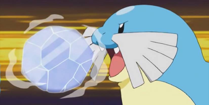Ice Ball Being Used In The Anime