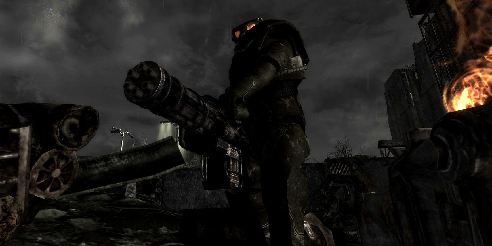 Power Armor & Minigun From Fallout 3