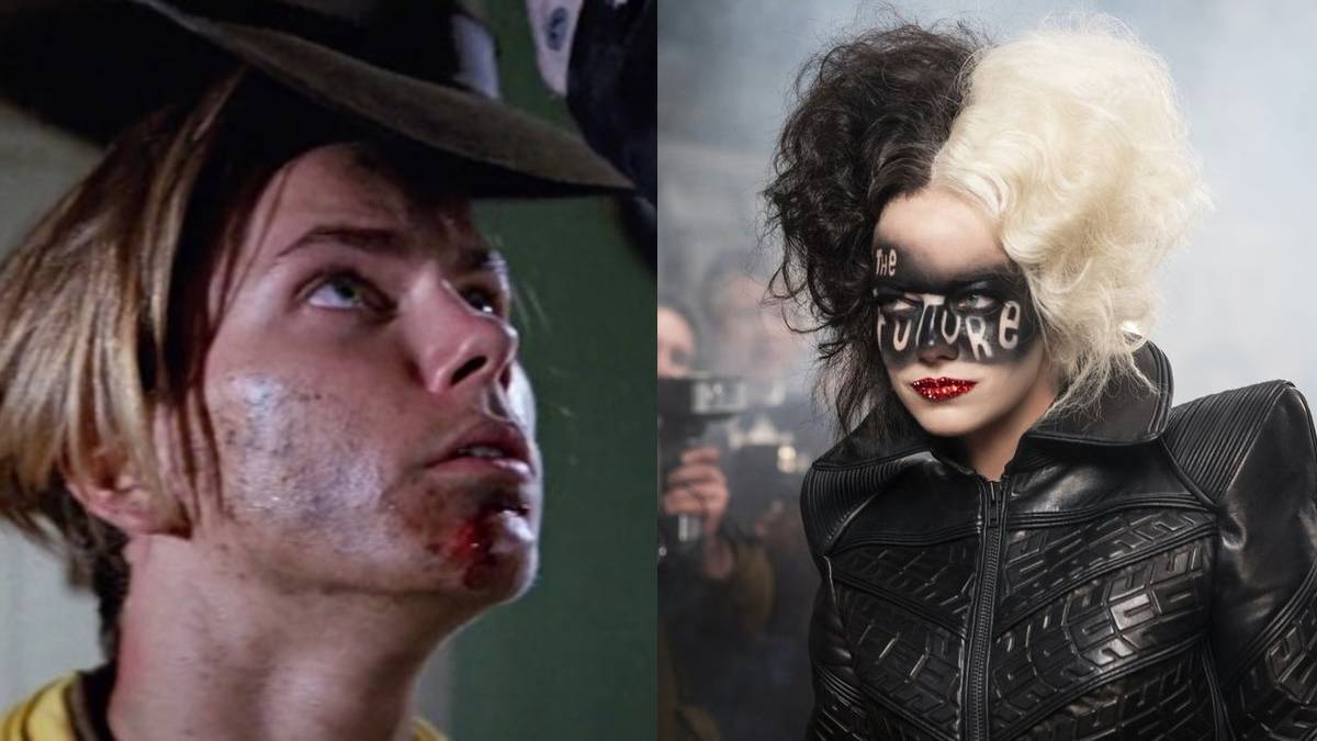 River Phoenix as Young Indiana Jones and Emma Stone as Cruella De Vil