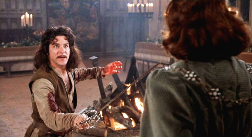 "Hello, my name is Inigo Montoya, you killed my father, prepare to die."