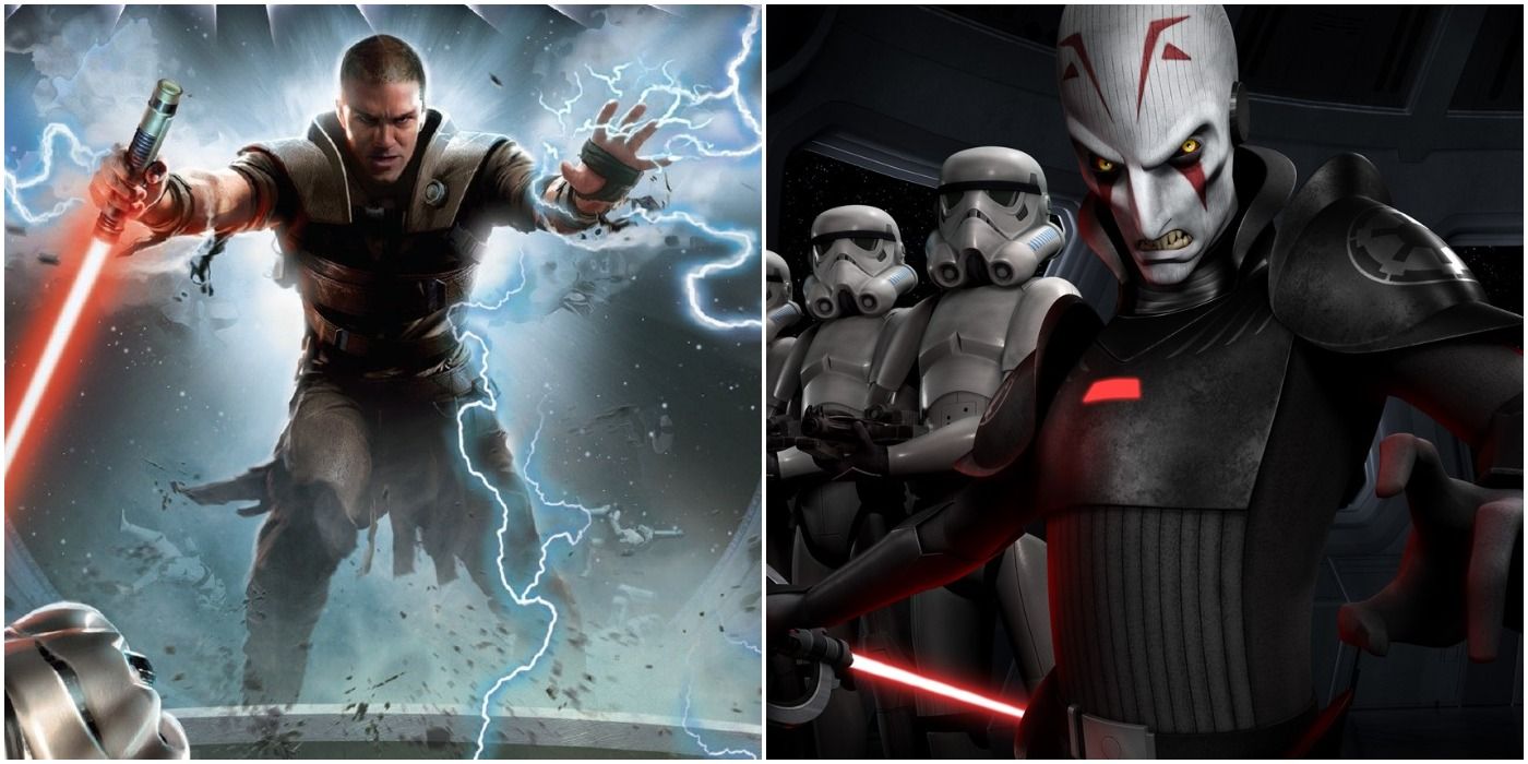 Starkiller in Star Wars: The Force Unleashed and the Grand Inquisitor in Star Wars Rebels