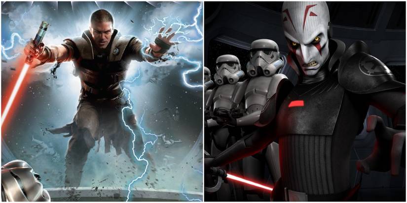 Starkiller in Star Wars: The Force Unleashed and the Grand Inquisitor in Star Wars Rebels