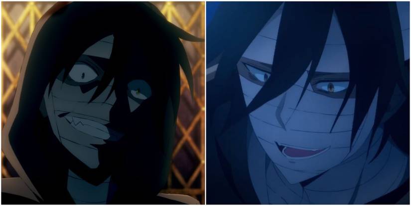 Isaac Foster from Angels of Death Anime crazy face and neutral face