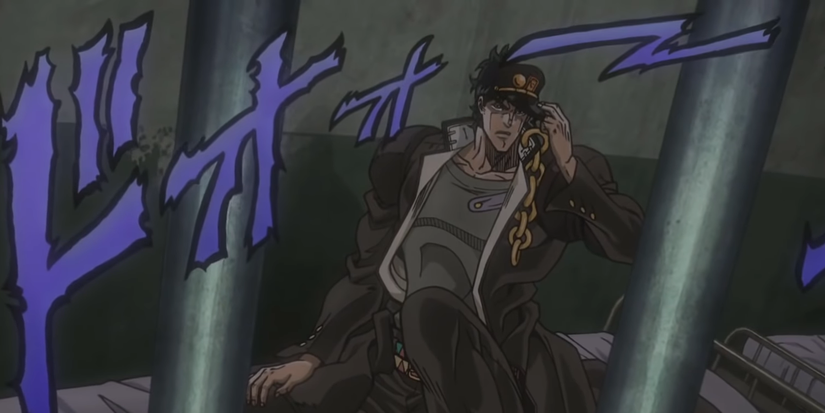 JJBA Stardust Crusaders Jotaro In Jail