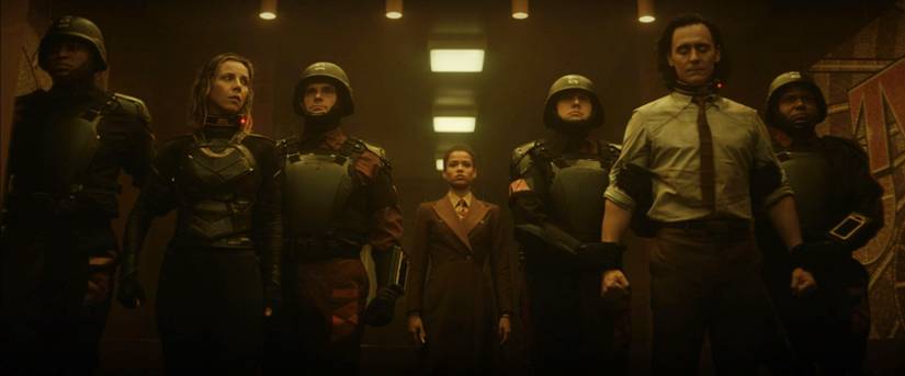 Loki and Sylvie captured by TVA and Ravonna Renslayer