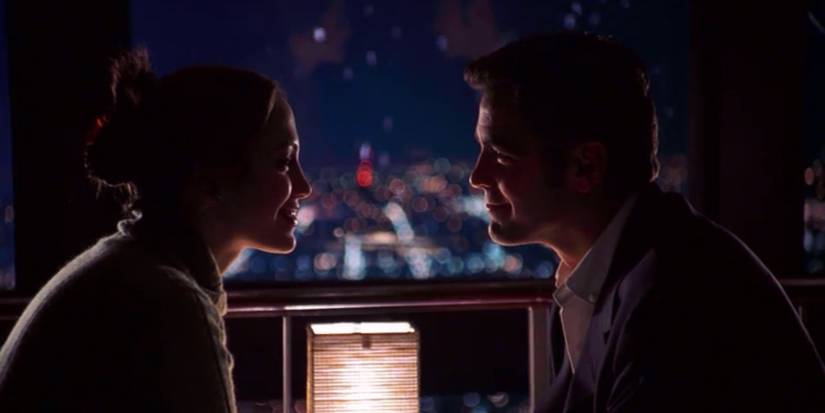 Karen Sisco and Jack Foley sharing a drink in Out of Sight