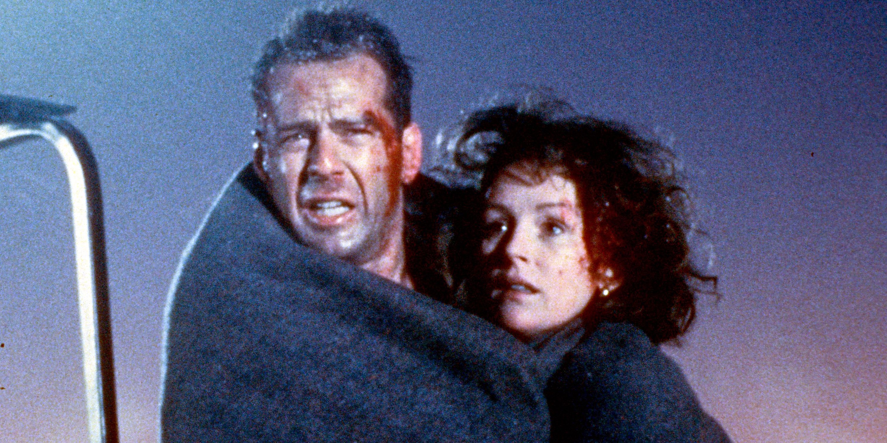 John and Holly McClane in Die Hard 2