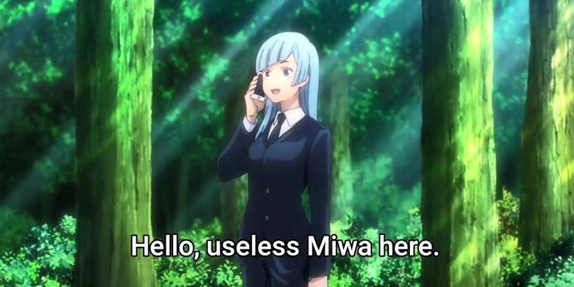 Jujutsu Kaisen Kasumi Miwa On Phone