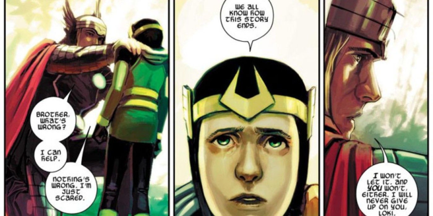 Kid Loki Thor Talking