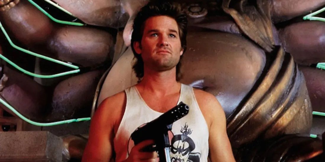 Kurt Russell as Jack in Big Trouble in Little China