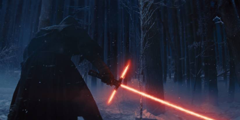 Kylo Ren in The Force Awakens