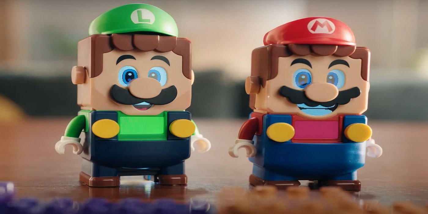 Lego Super Mario Adds Luigi Two-Player Mode