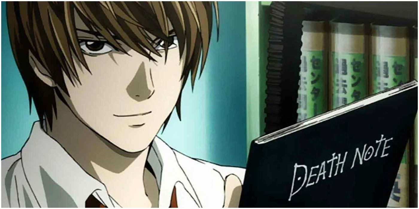 Light Holding The All-Powerful Death Note