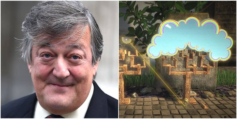 Stephen Fry (left); Little Big planet screenshot (right)