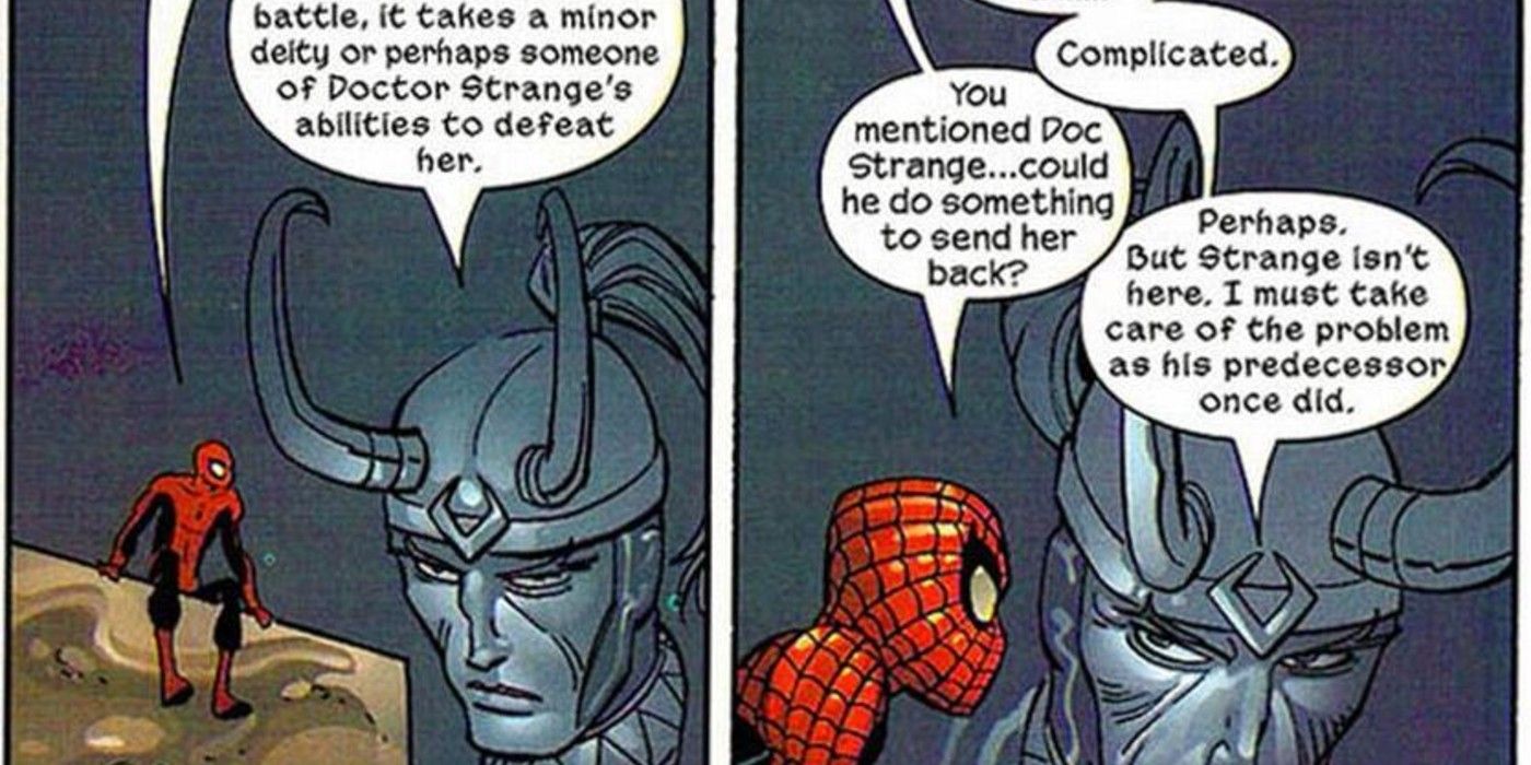 Loki Recruits Spider Man To Help Save His Children