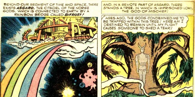 Loki Imprisoned In Tree